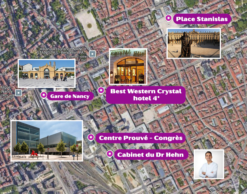 carte lieux interet